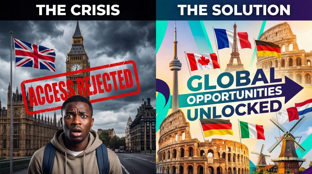 Visa brake imposed on 4 countries after widespread visa abuse — major impact for Cameroonian UK study plans